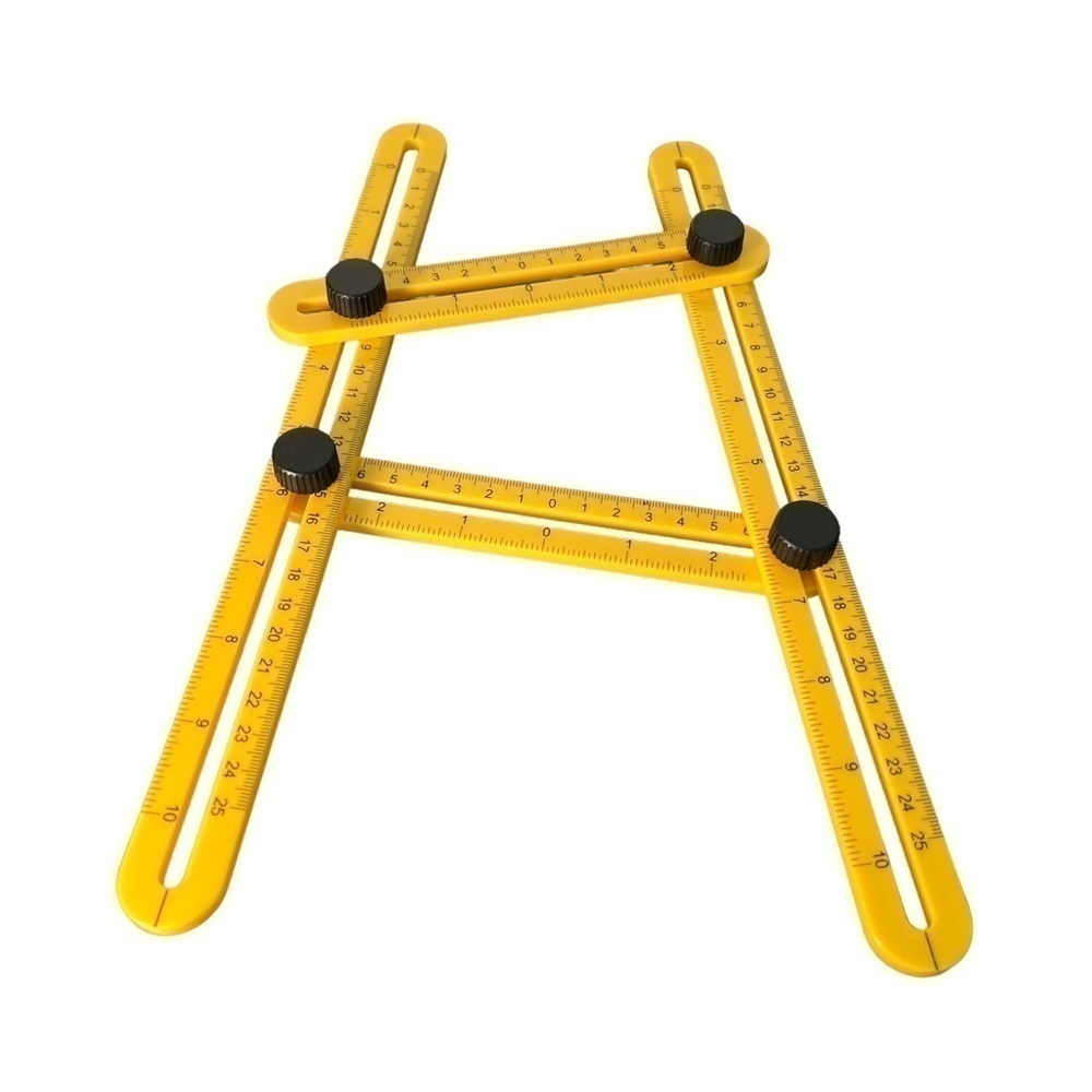 Jogoo Angle-izer Template Tool Yellow Black Carrying Case Builders‎ Craftsmen